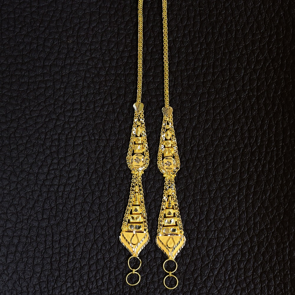 22K EARRINGS CHAIN