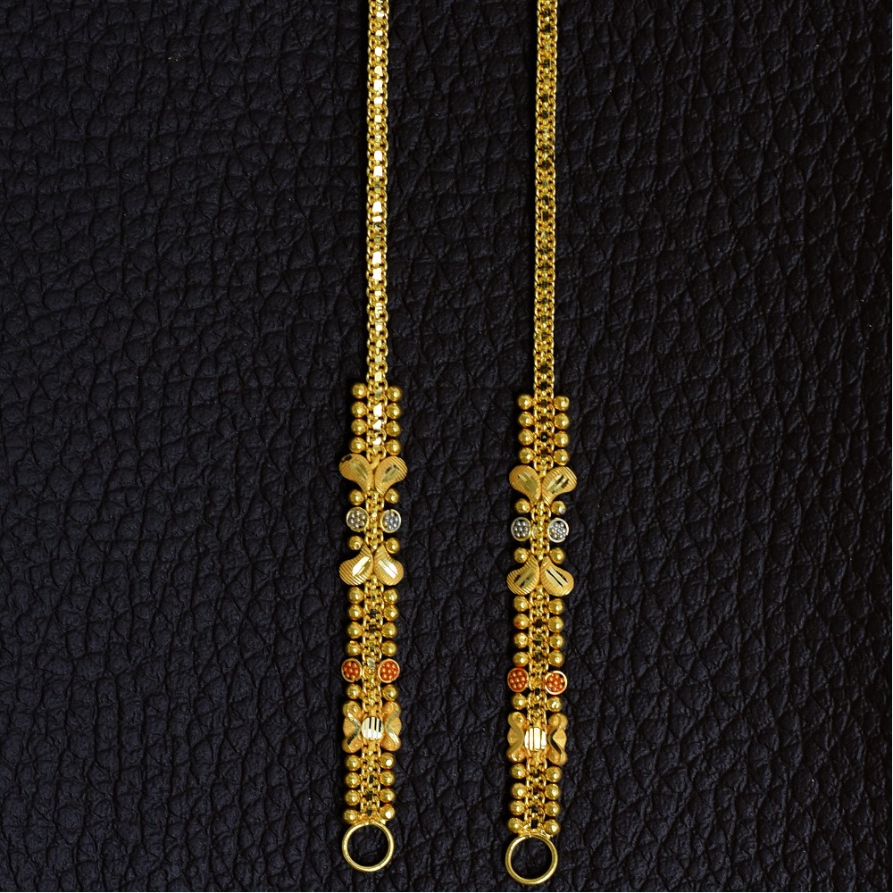 22K EARRINGS CHAIN