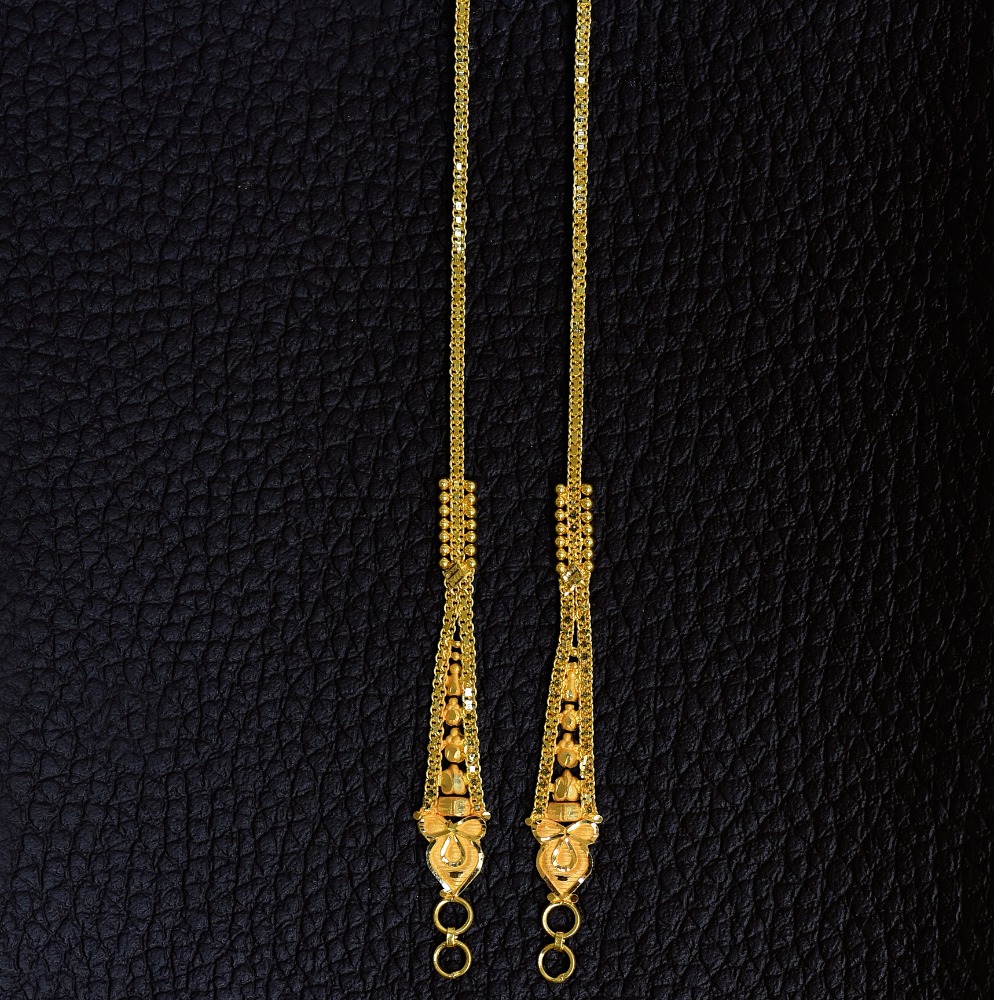 22K EARRINGS CHAIN
