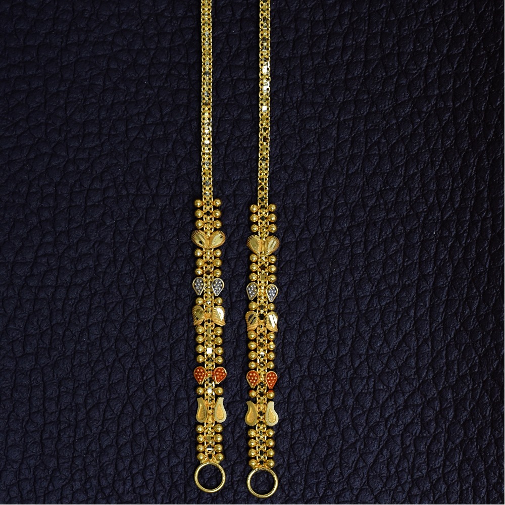 22K EARRINGS CHAIN