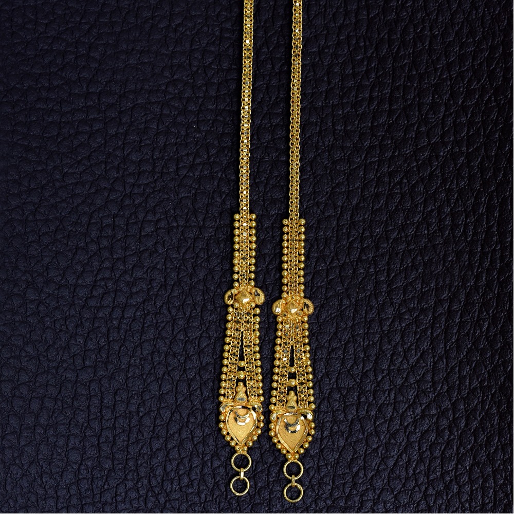 22K EARRINGS CHAIN