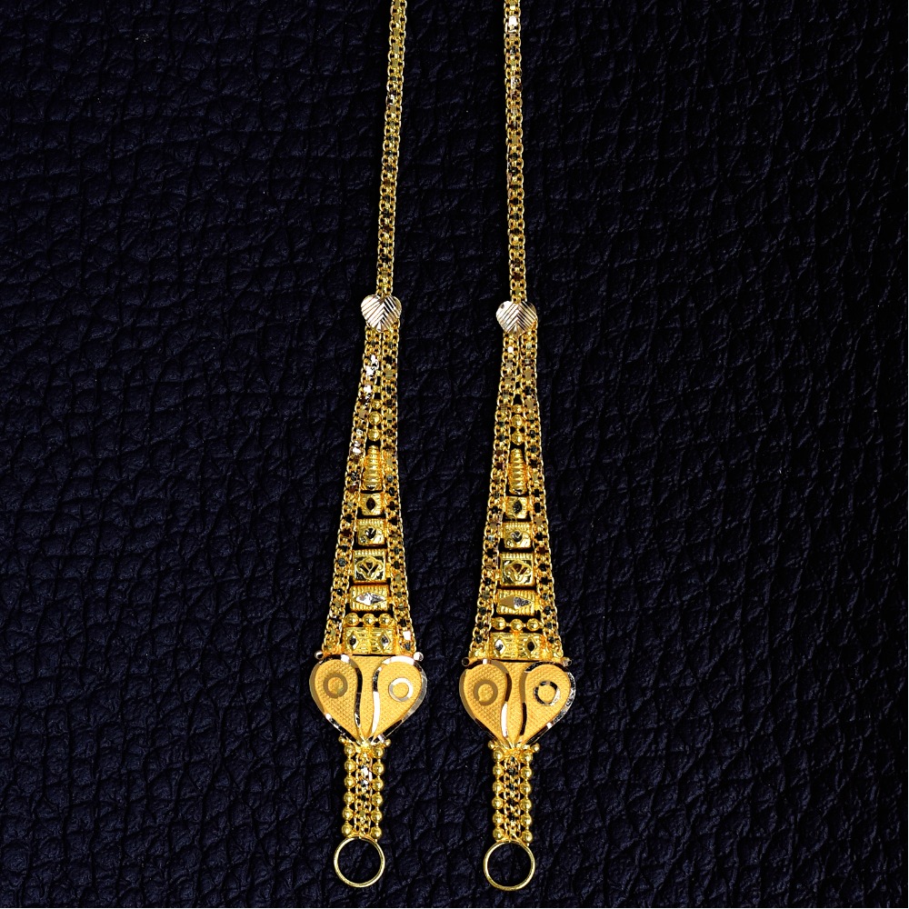 22K EARRINGS CHAIN