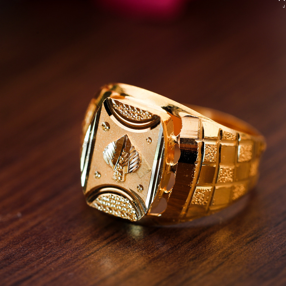 22K PLAIN JENTS RING