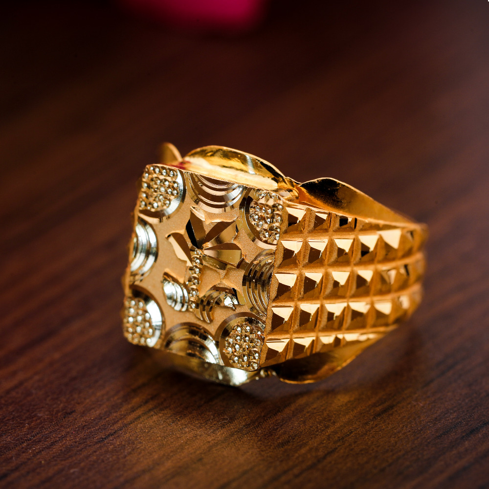 22K PLAIN JENTS RING