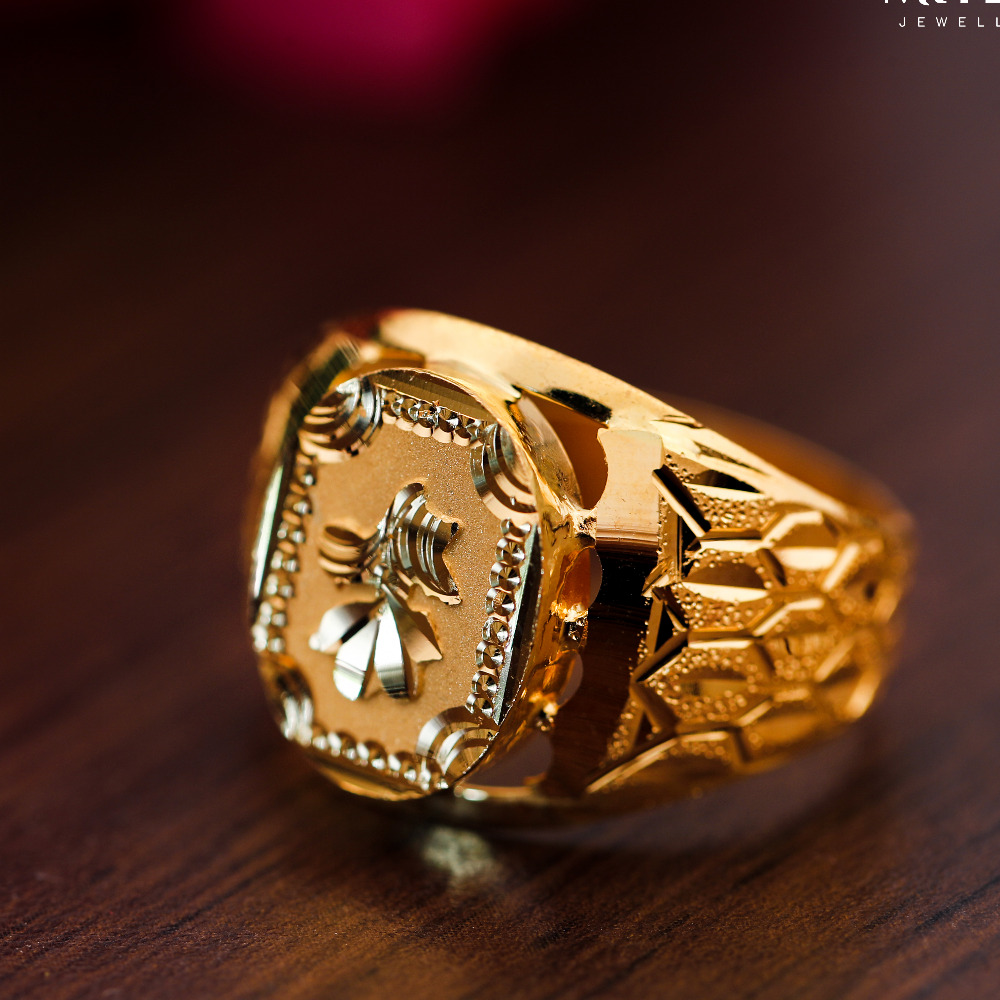 22K PLAIN JENTS RING