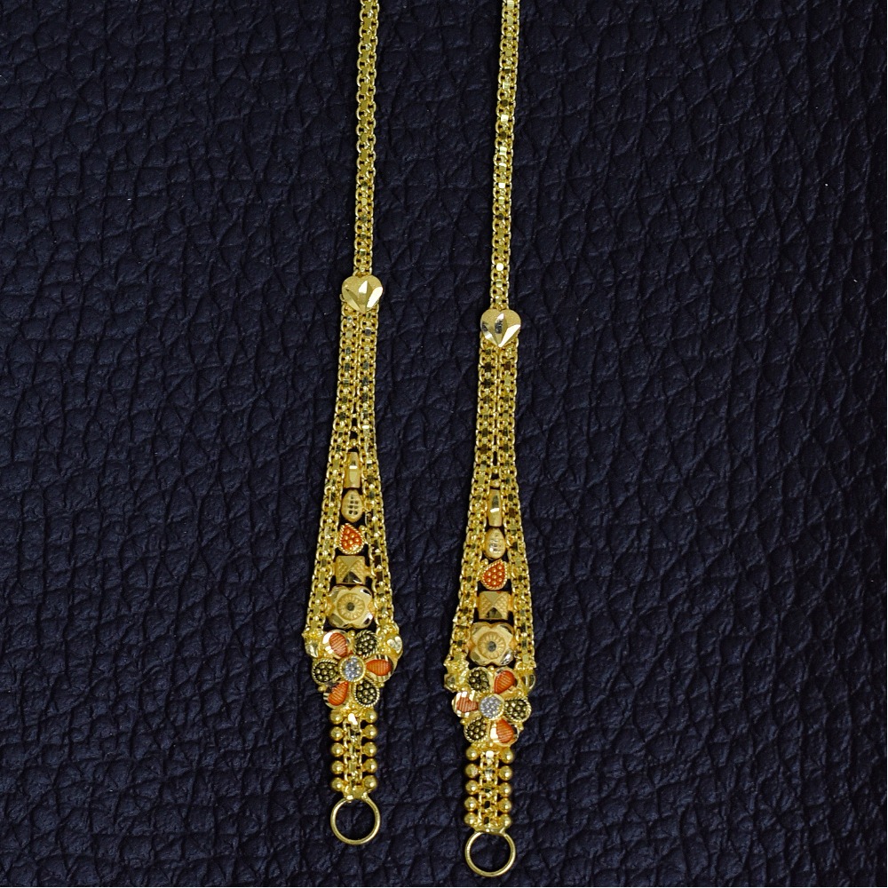 22KT  EARRINGS CHAIN