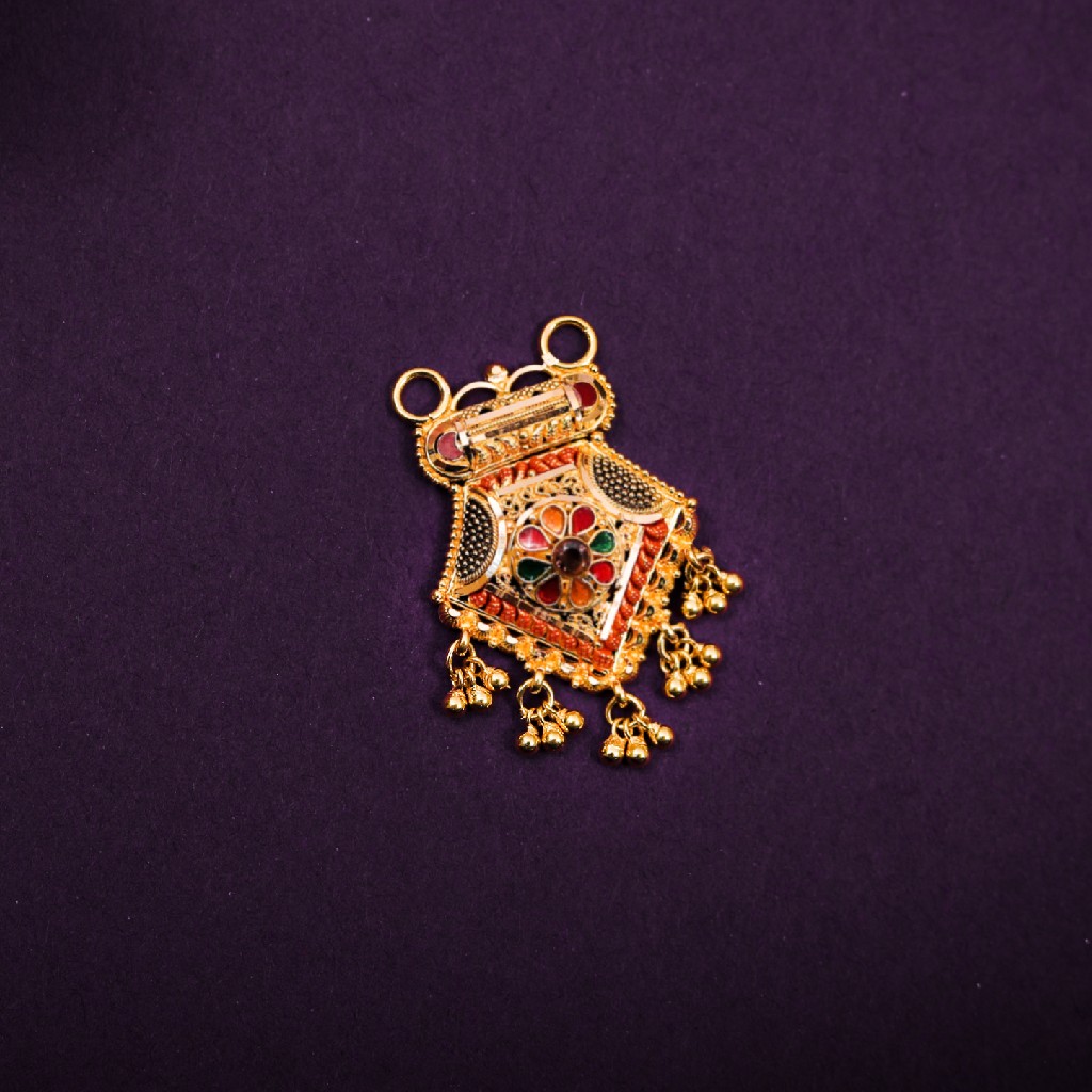 22K MS PENDANT