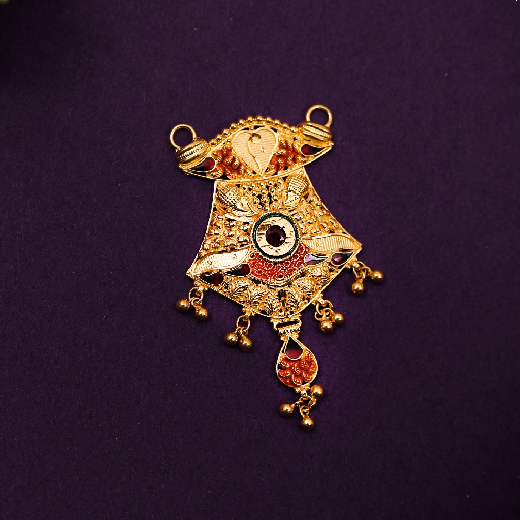 22K MS PENDANT