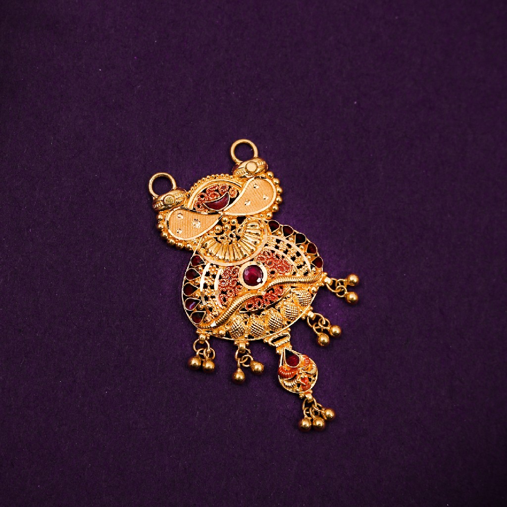22K MS PENDANT