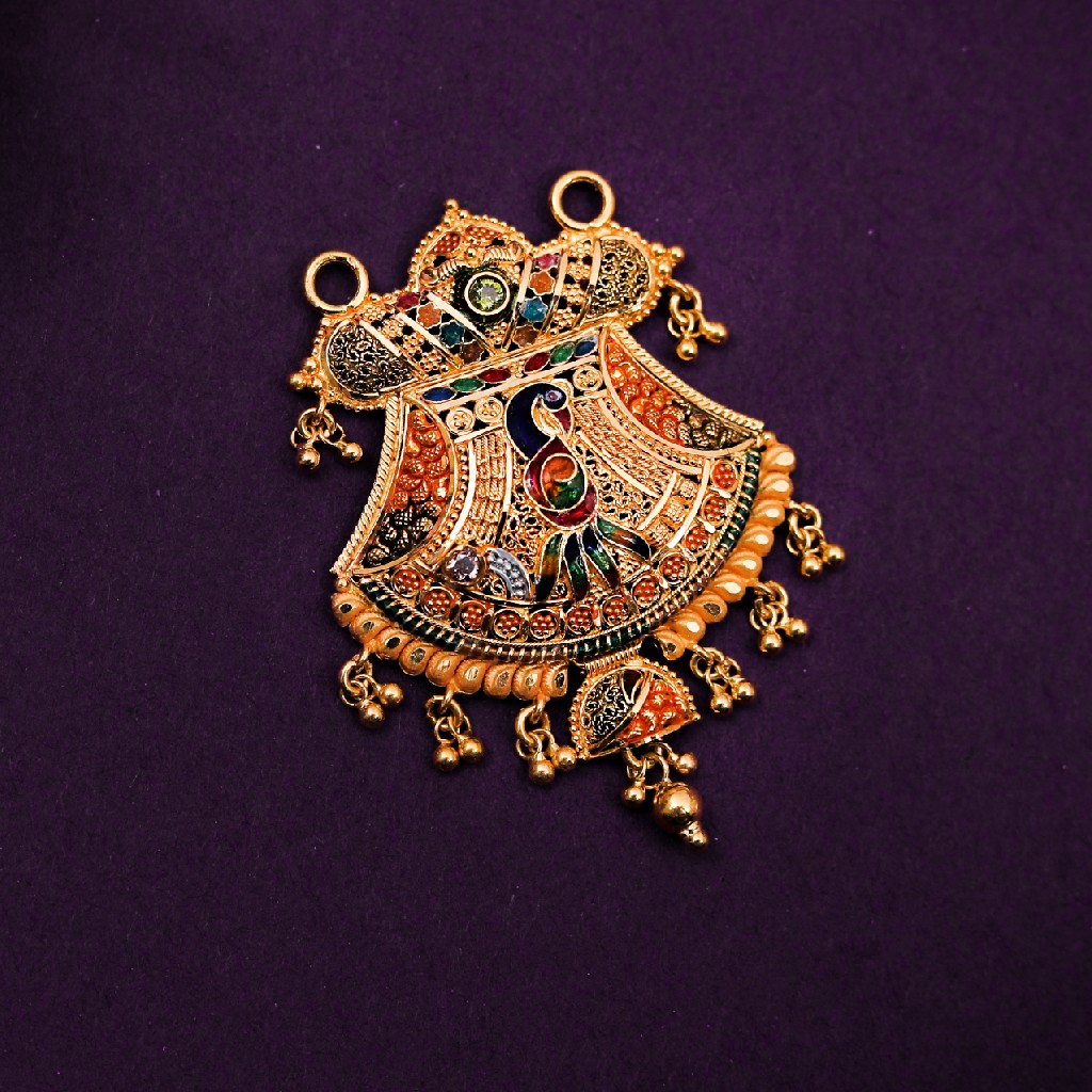 22K MS PENDANT