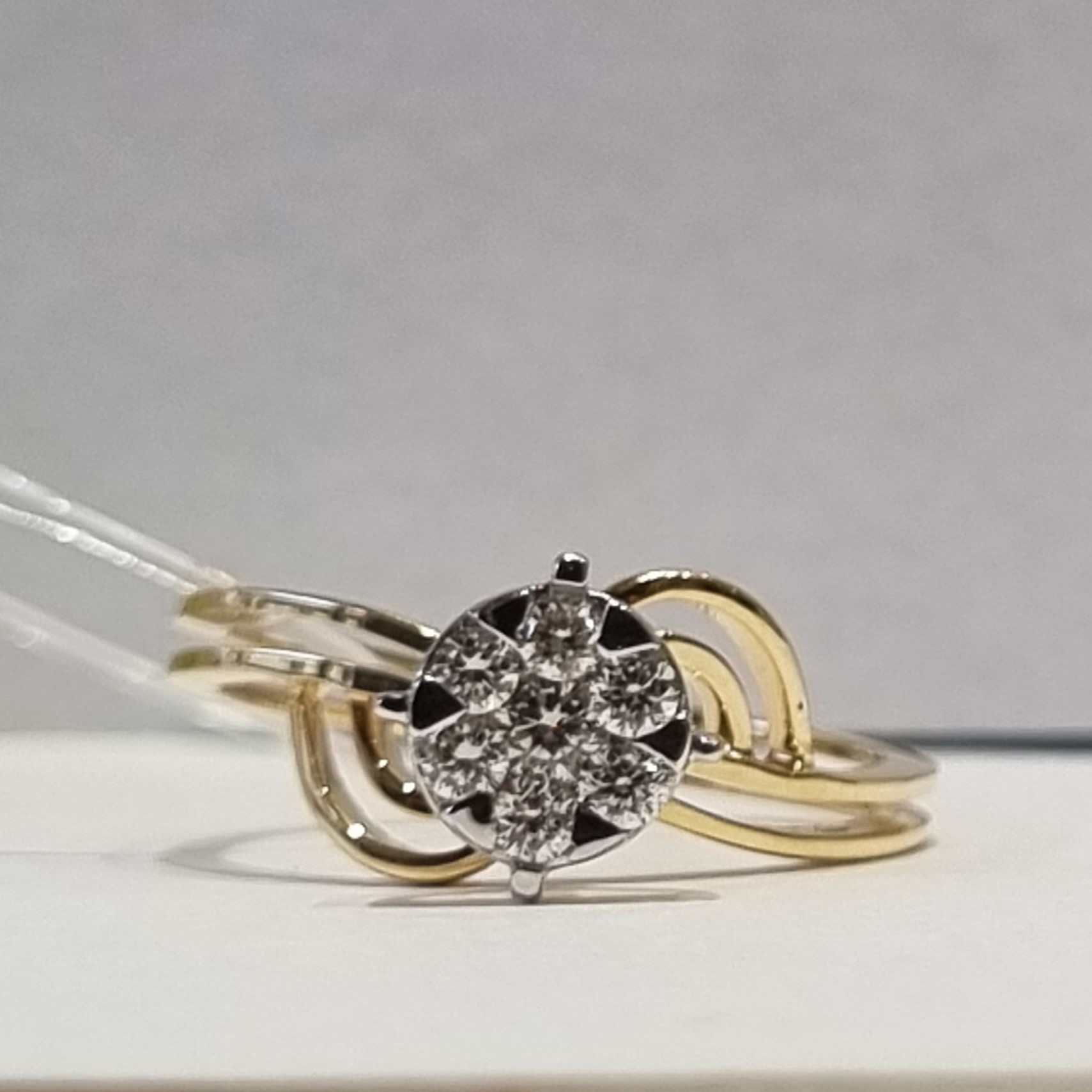 pressure solitaire ring