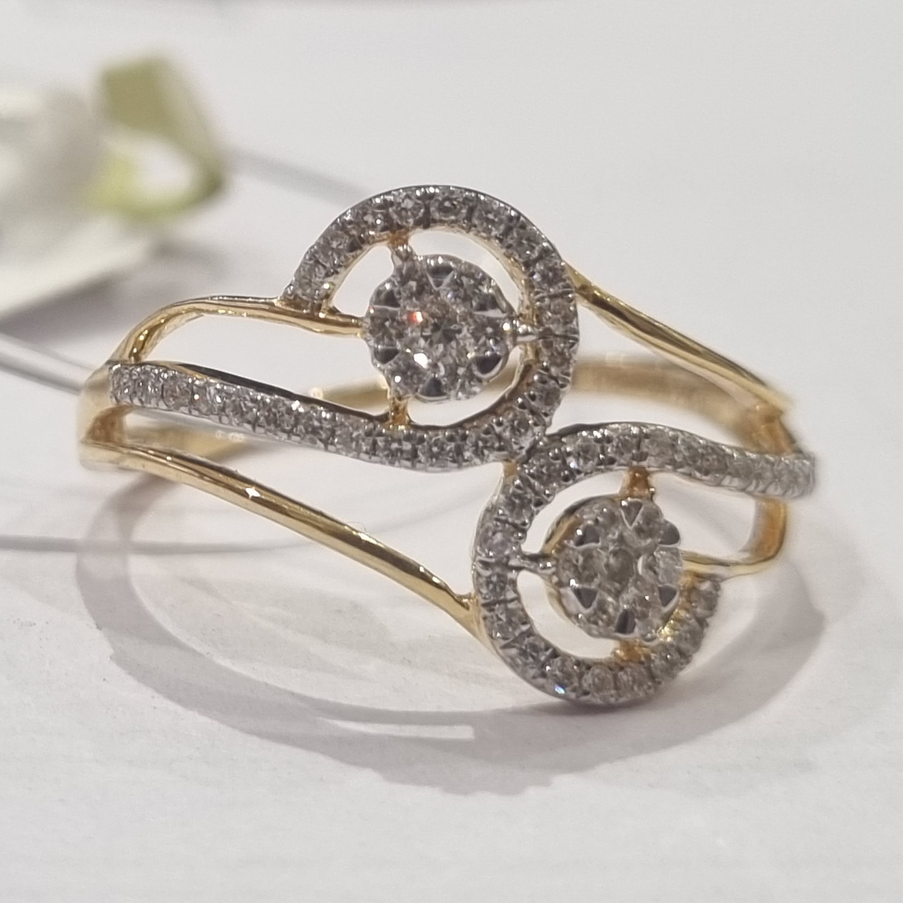 fancy cluster solitaire