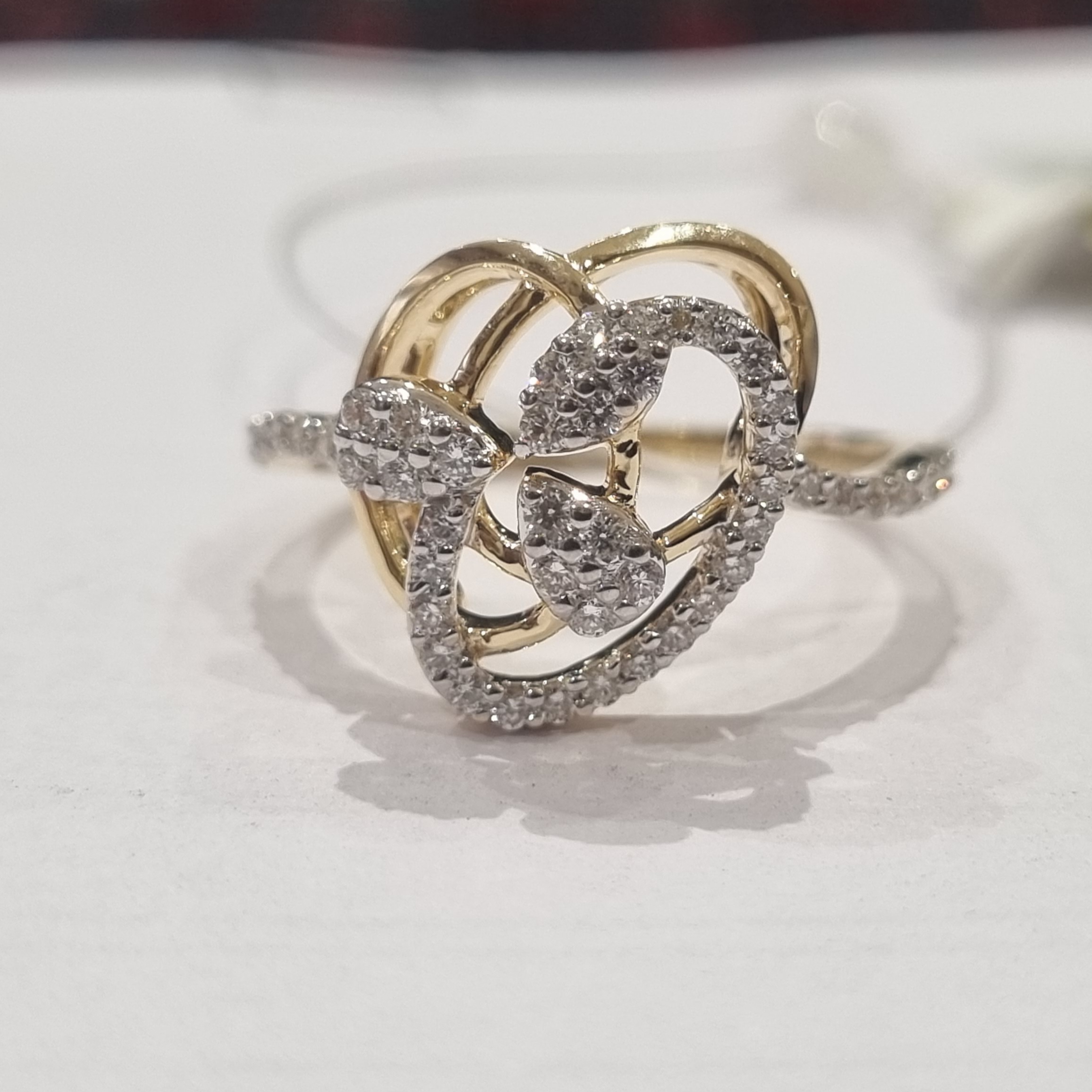 twisted nest ring