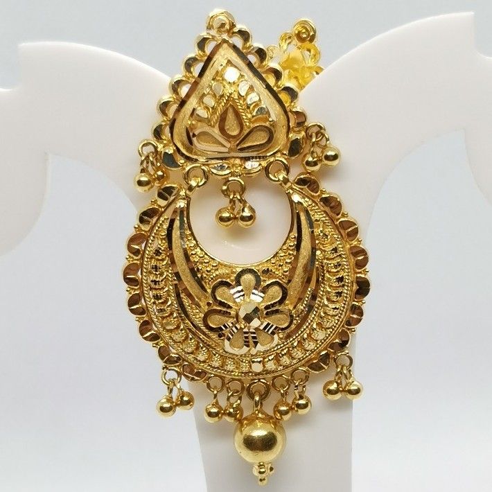 22k Fancy Earring