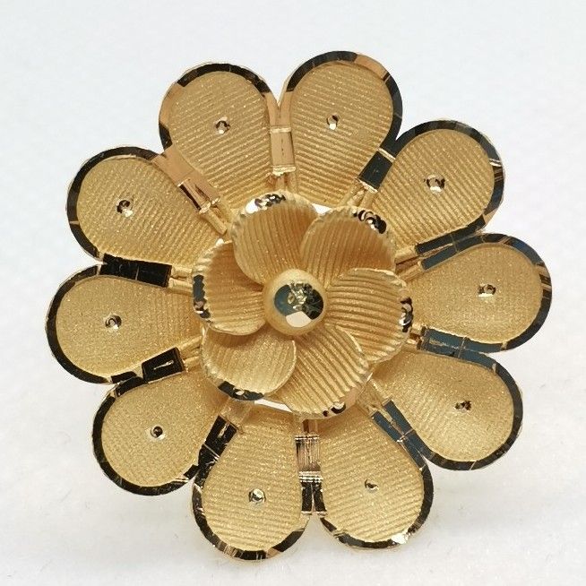 Flower Shape Ring 02