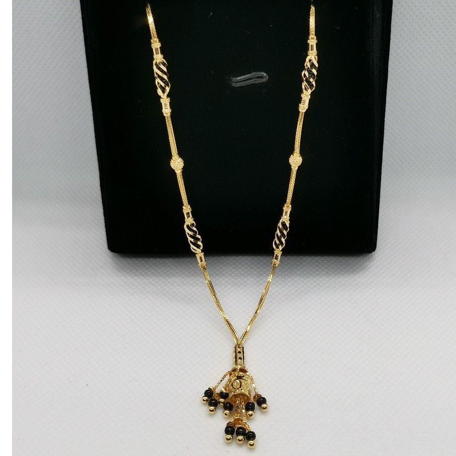 Twist chain mangalsutra