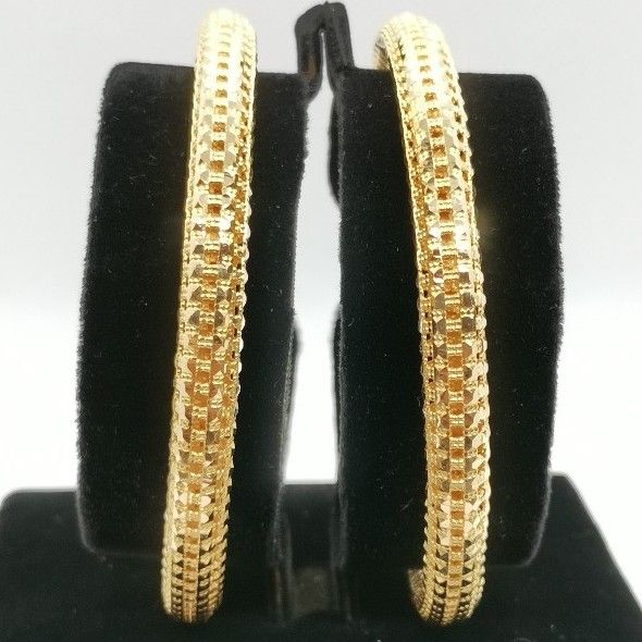 Checked Jali Bangle