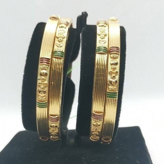 4 Pcs  Simple Bangle