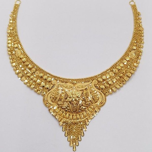 Necklace nk75 Beautiful Pendent 22kt