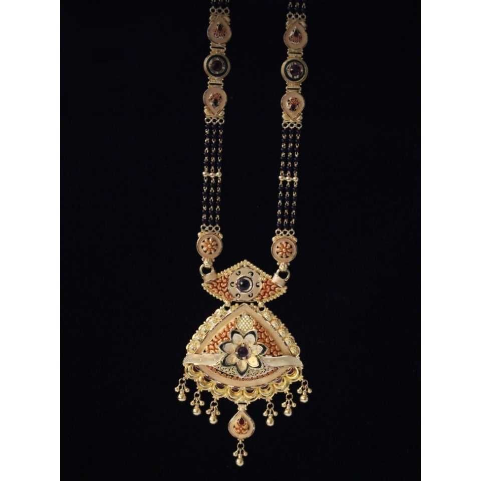 22K Gold Mangalsutra. NJ-M01117