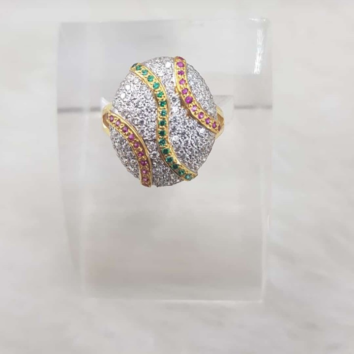 22 k Gold Fancy Ring. NJ-R0815