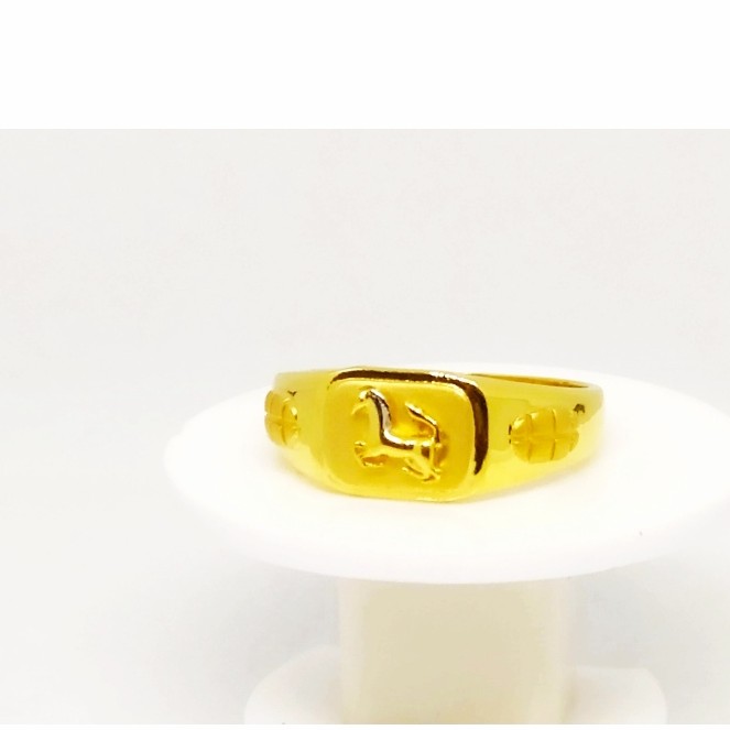 22 K Gold Fancy Ring. NJ-R710