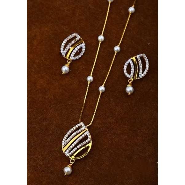 22 k gold fancy pendant set. nj-p0605