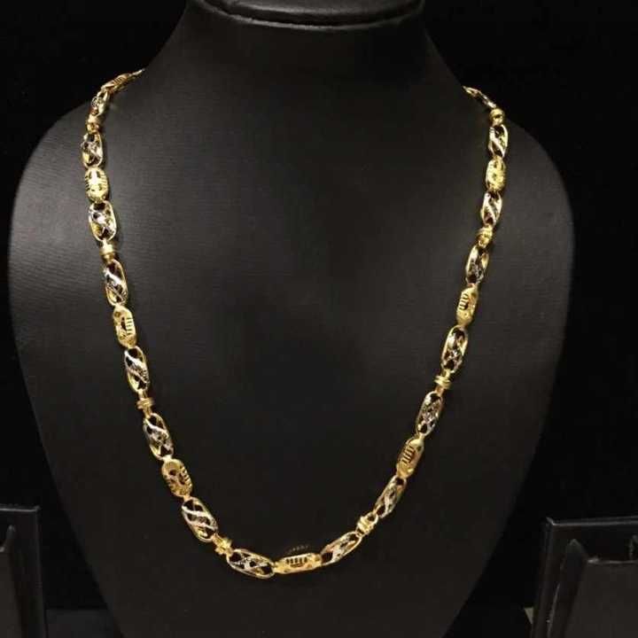 22 K Gold Hollow Chain. NJ-C0292