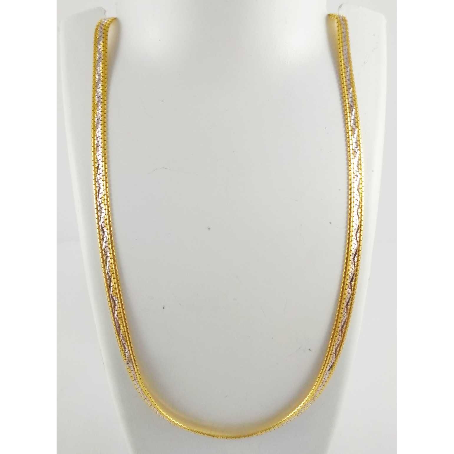 22 k gold fancy chain. nj-c0283