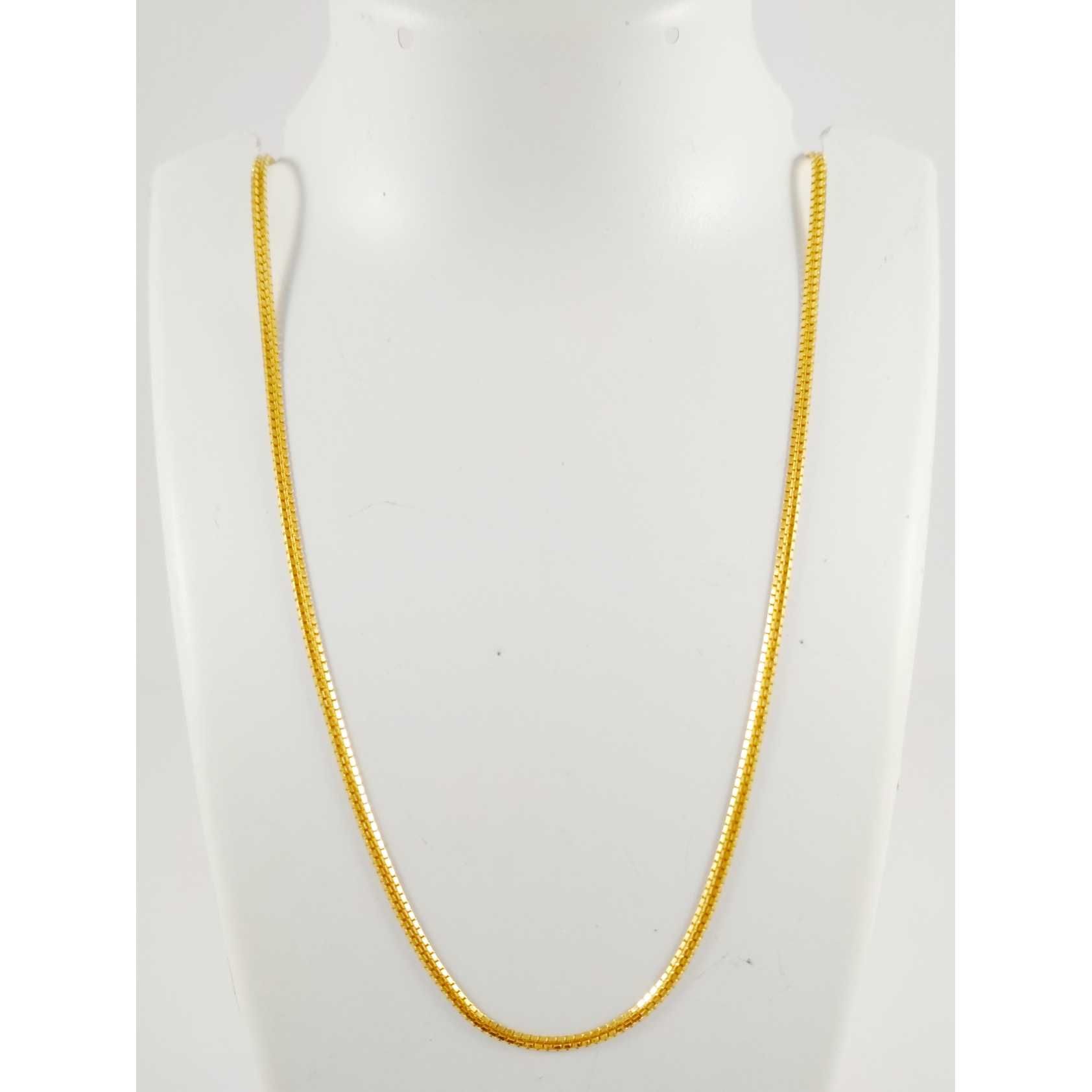 22 k gold fancy chain. nj-c0280
