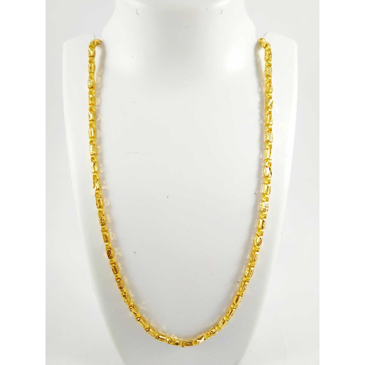 22 k gold fancy chain. nj-c0274