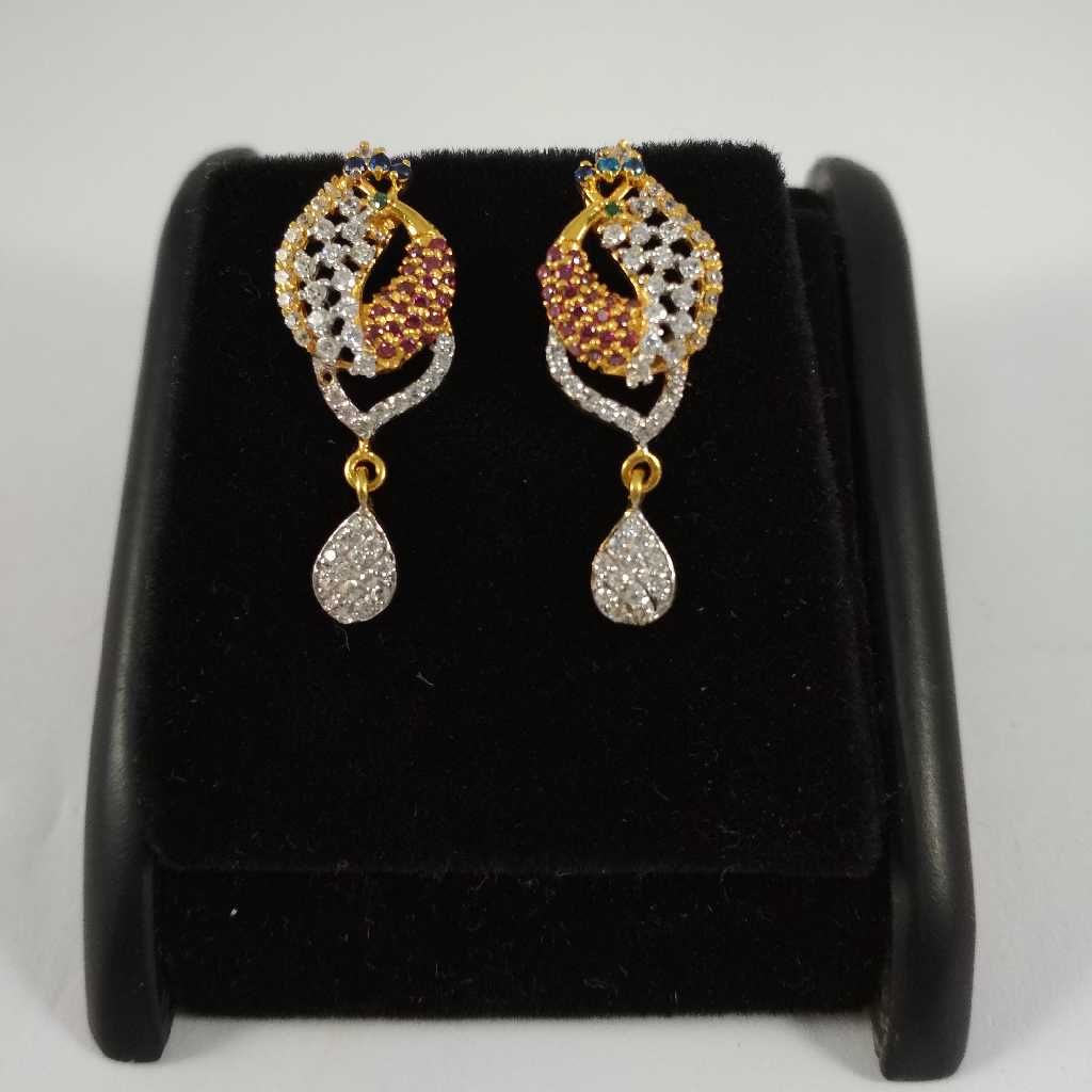 22 K Gold Fancy Earring NJ-E097