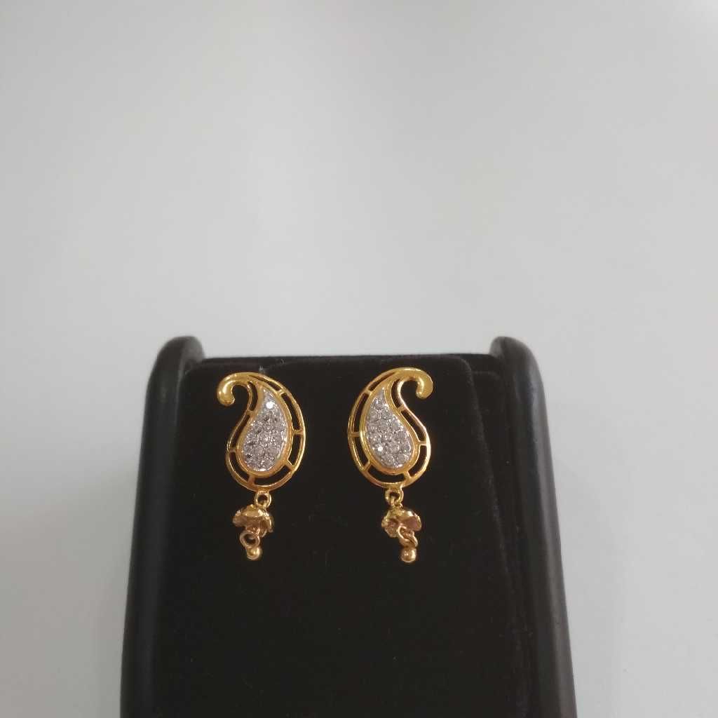 22 k gold fancy Earring nj-e078