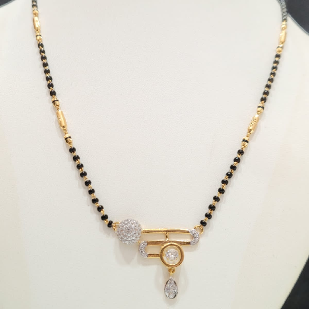 Diamond mangalsutra dokiyu