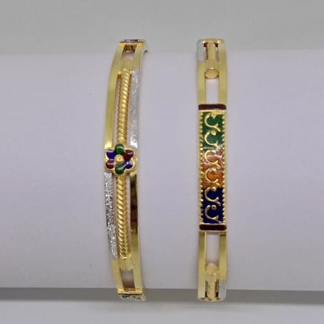 22K designer copper kadli