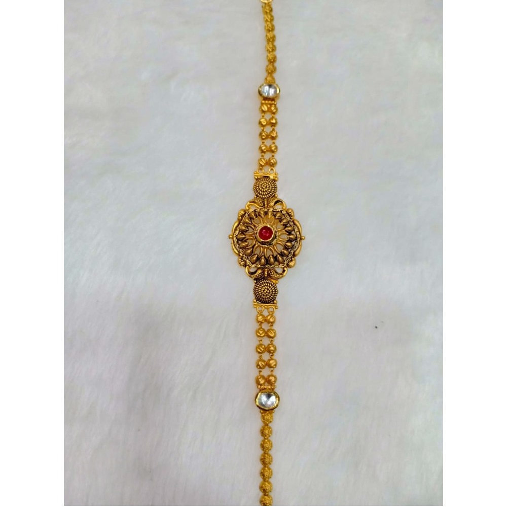 22kt gold antique ladies bracelet kv-AB002