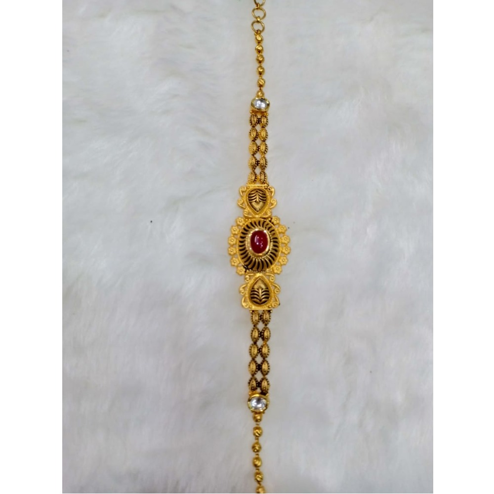 22kt gold designer ladies bracelet kv-AB004