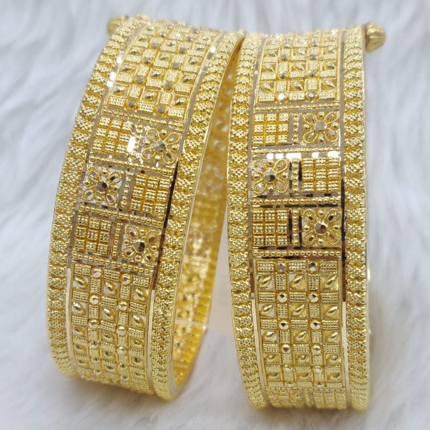 916 gold kalkatti design screw lock patla