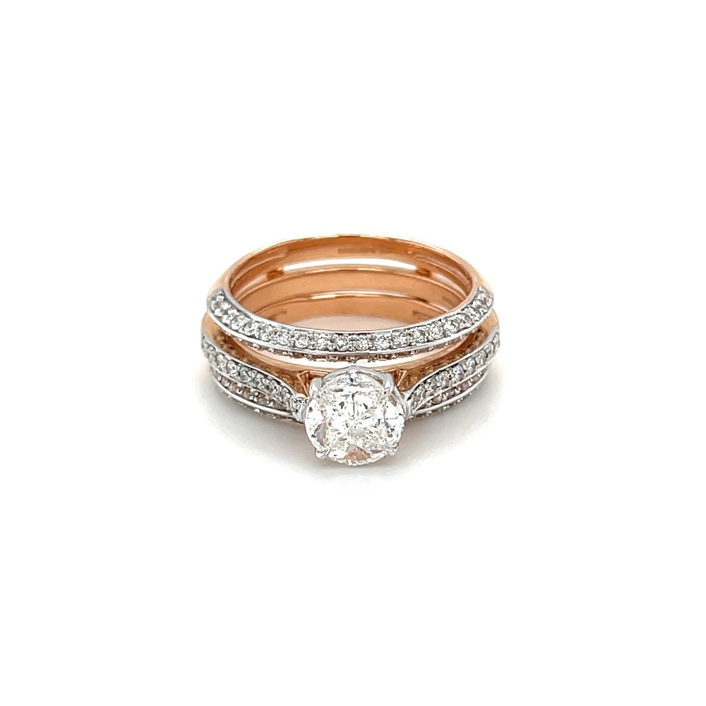 Stackable Diamond Wedding Ring for Women by Royale Diamonds