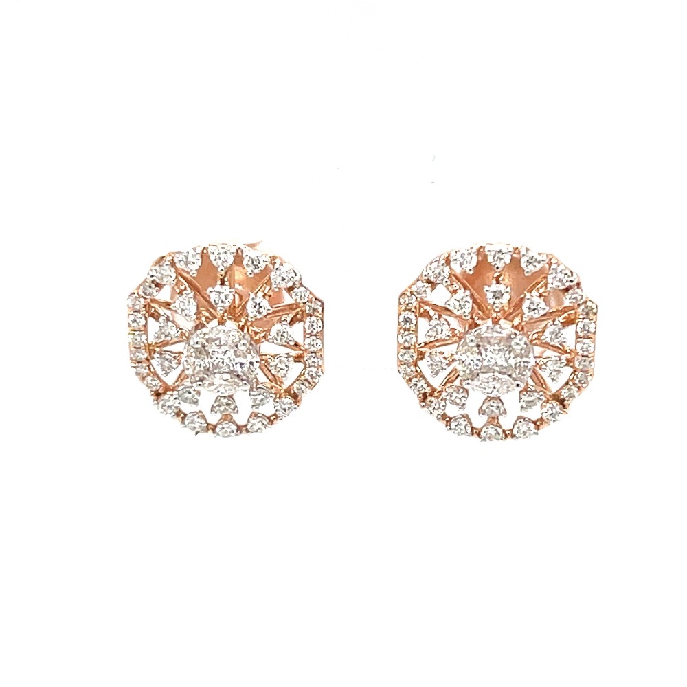 Daily Wear Diamond Studs Earring for Women By Royale Diamonds