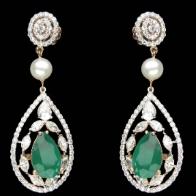 Aroha Creative Diamond Simulants EarHangings JSJ0264