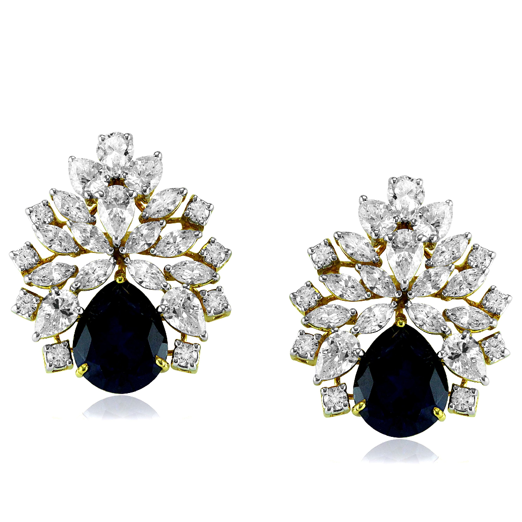 Aroha Creative Diamond Simulants EarTops JSJ0260