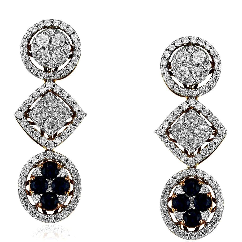 Aroha Creative Diamond Simulants EarHangings JSJ0253