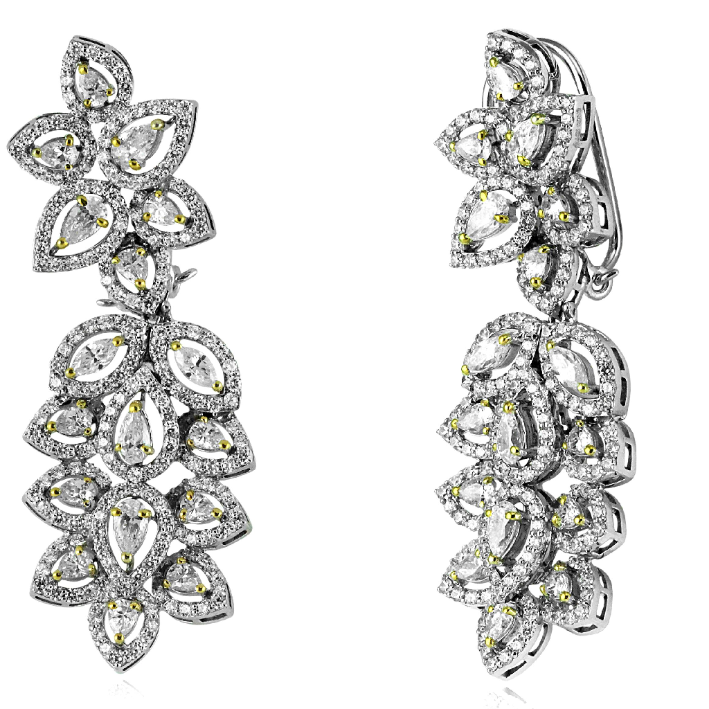 Aroha creative diamond eartops jsj0248