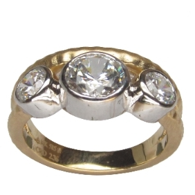 Aroha Creative Diamond Simulants Ring JSJ0241