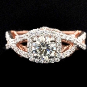 Aroha Creative Diamond Simulants Ring JSJ0237