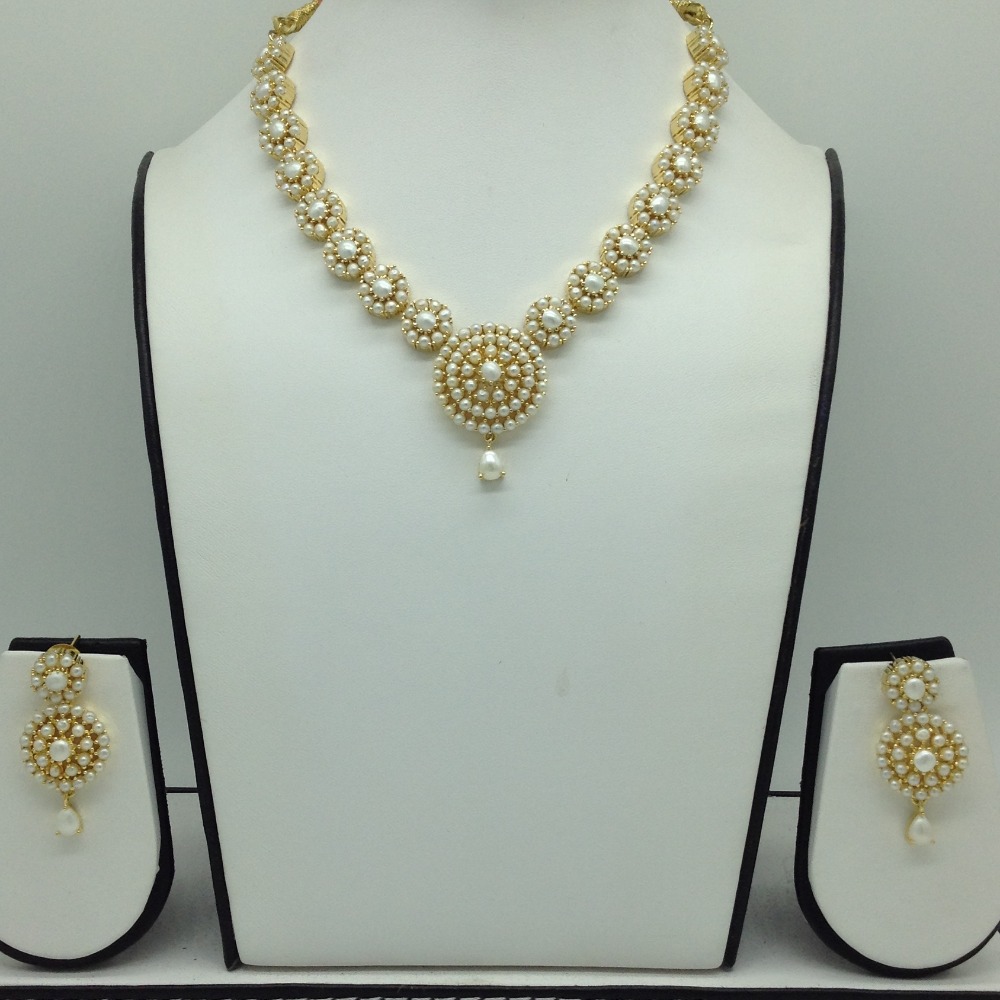 Pearls Necklace Set JNC0185
