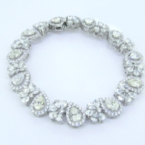 Creative Diamond Simulants Bracelet JSJ0210