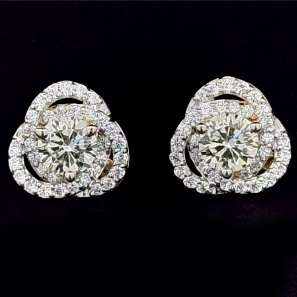 Creative Diamond Simulants Eartops JSJ0203
