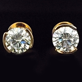 Creative Diamond Simulants Eartops JSJ0202